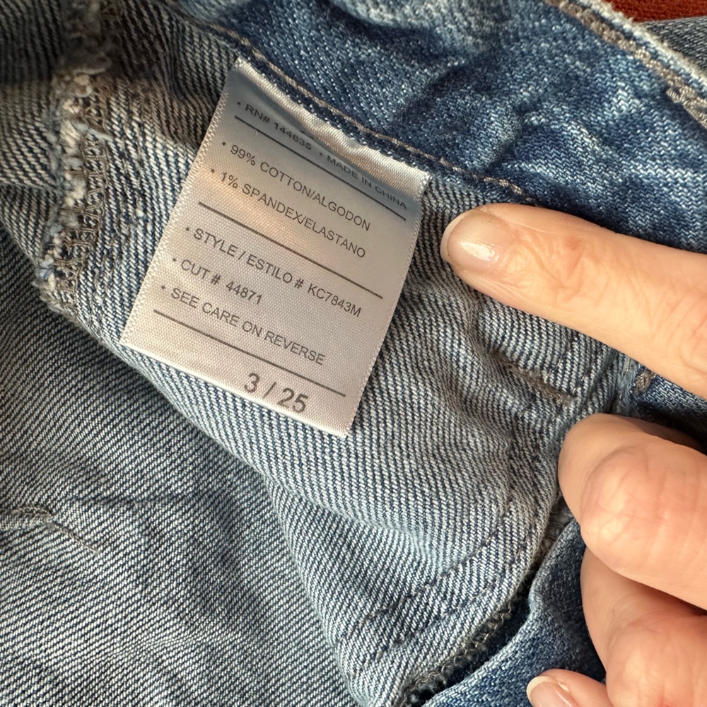 Kancan Blue Denim Cargo Pants - Picture 3 of 4